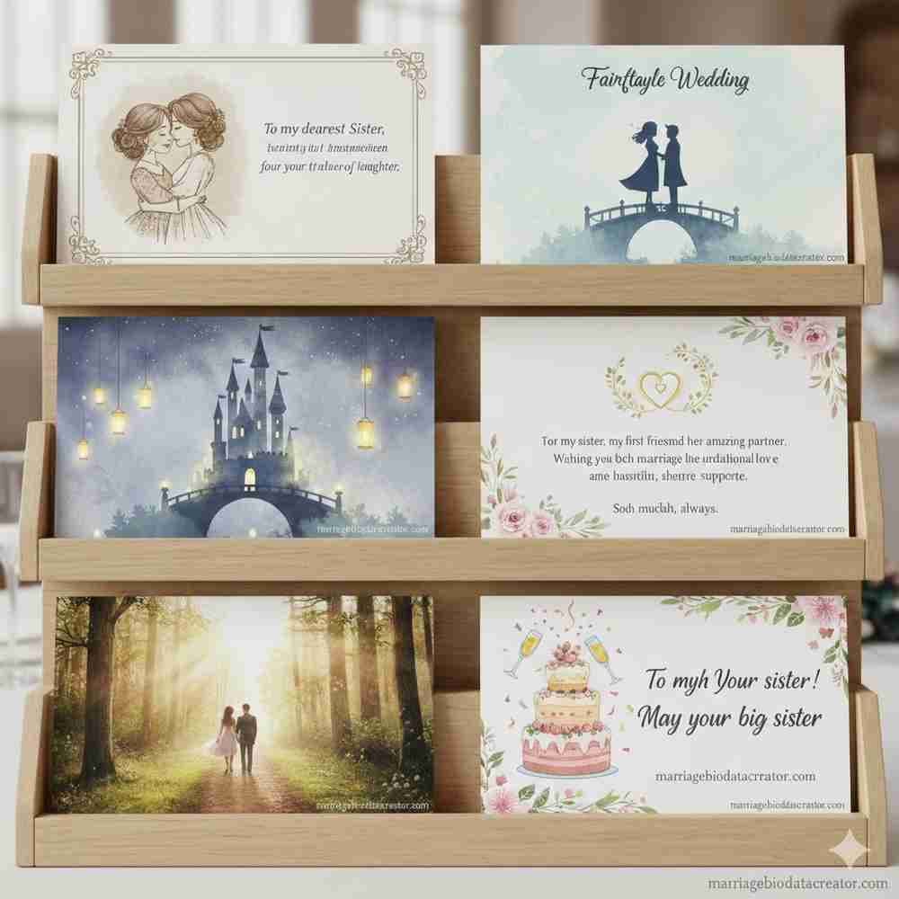 Happy Wedding wishes to Sister: Emotional Marriage wishes to Sister