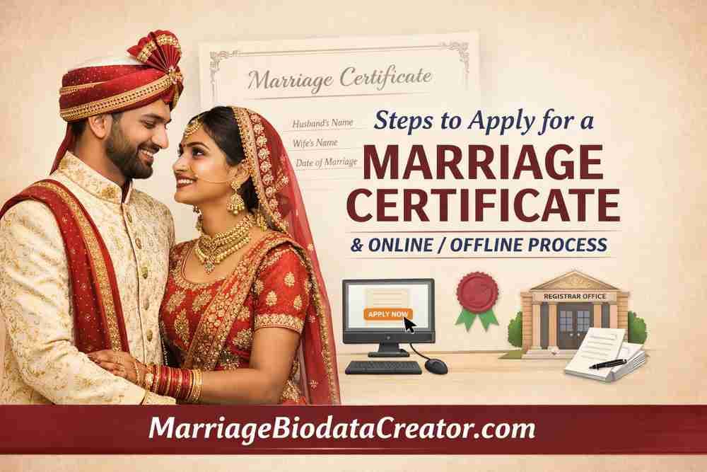 How to Apply for a Marriage Certificate Online – Full Process in 2026
