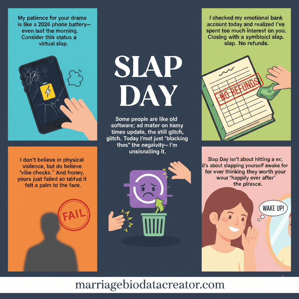 Slap Day Quotes