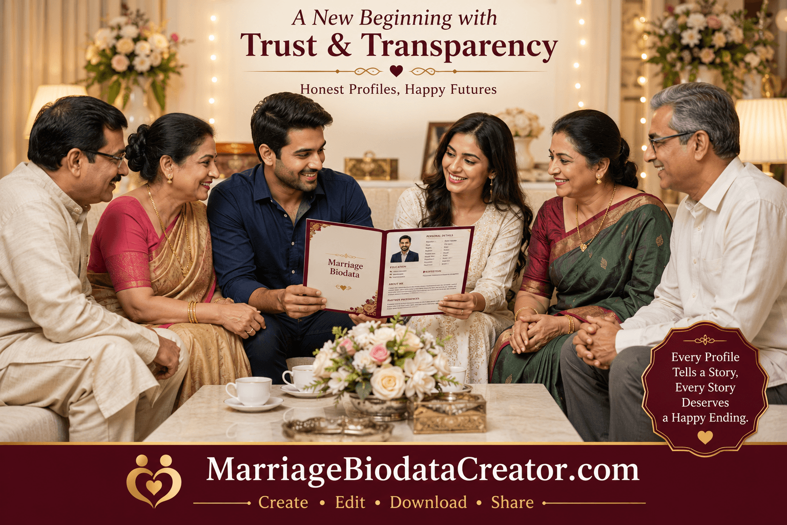 Importance of Professional Second marriage biodata format